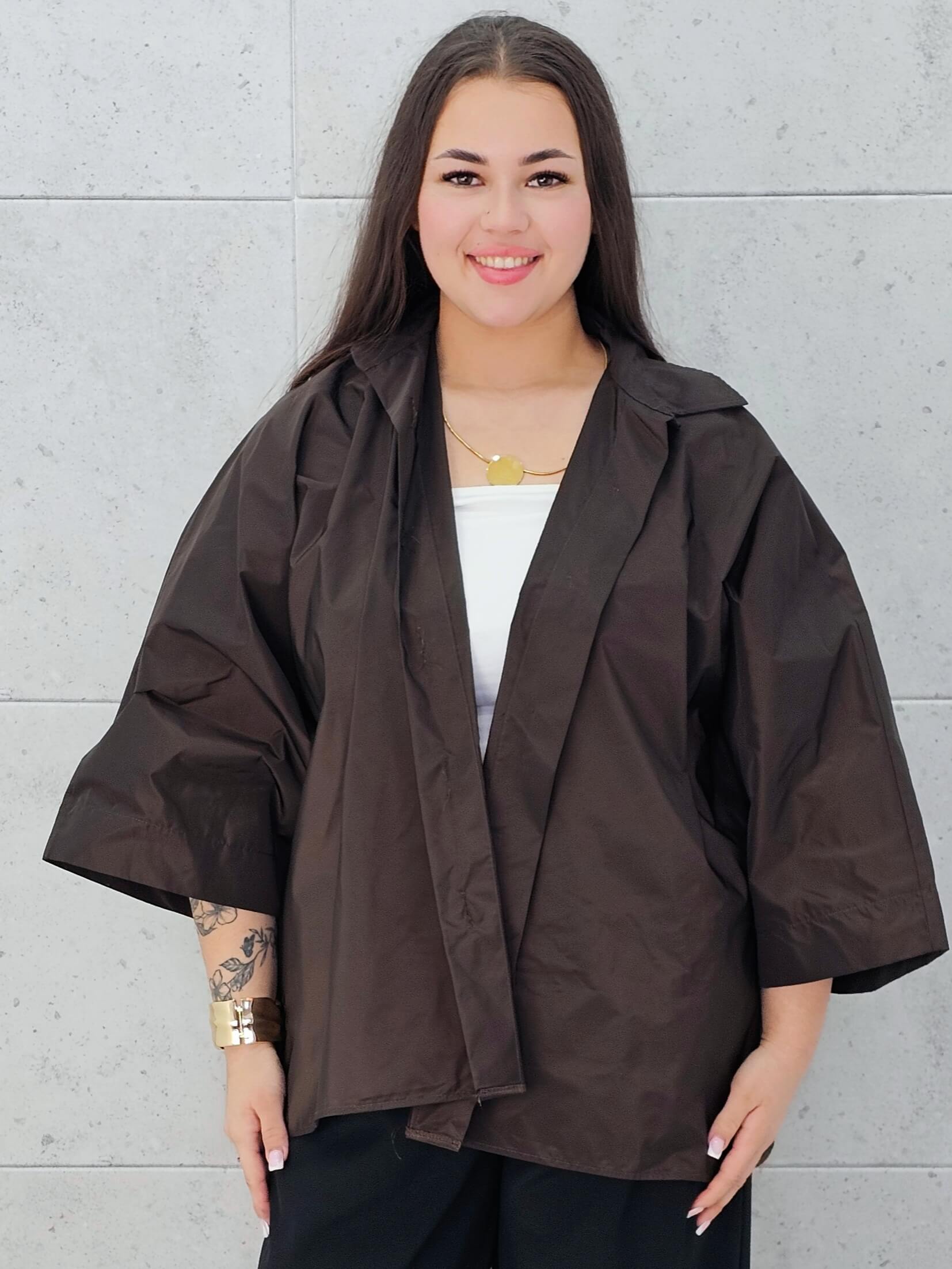 Luźna marynarka oversize Stylowa XL