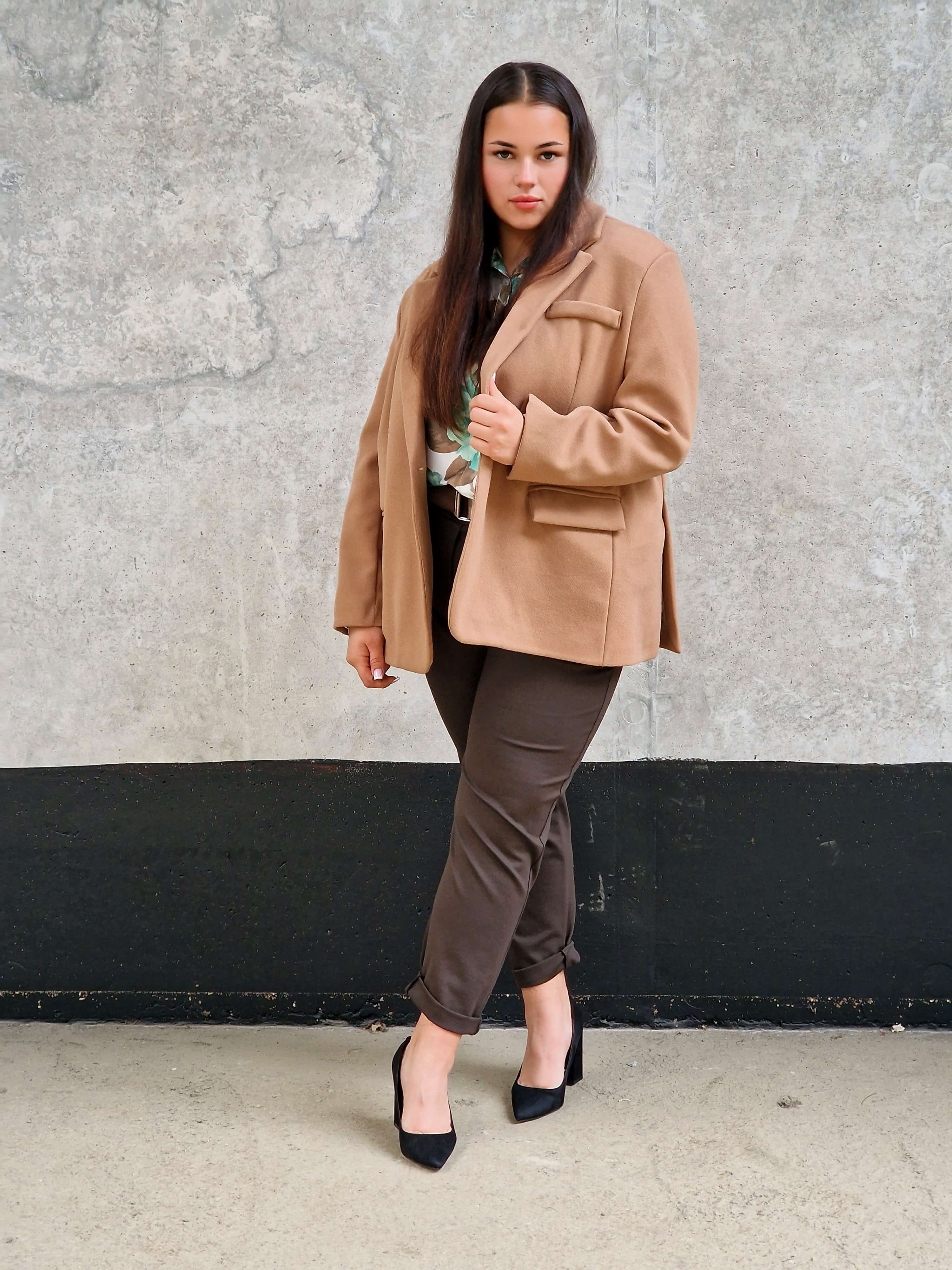 Klasyczna marynarka oversize Stylowa XL