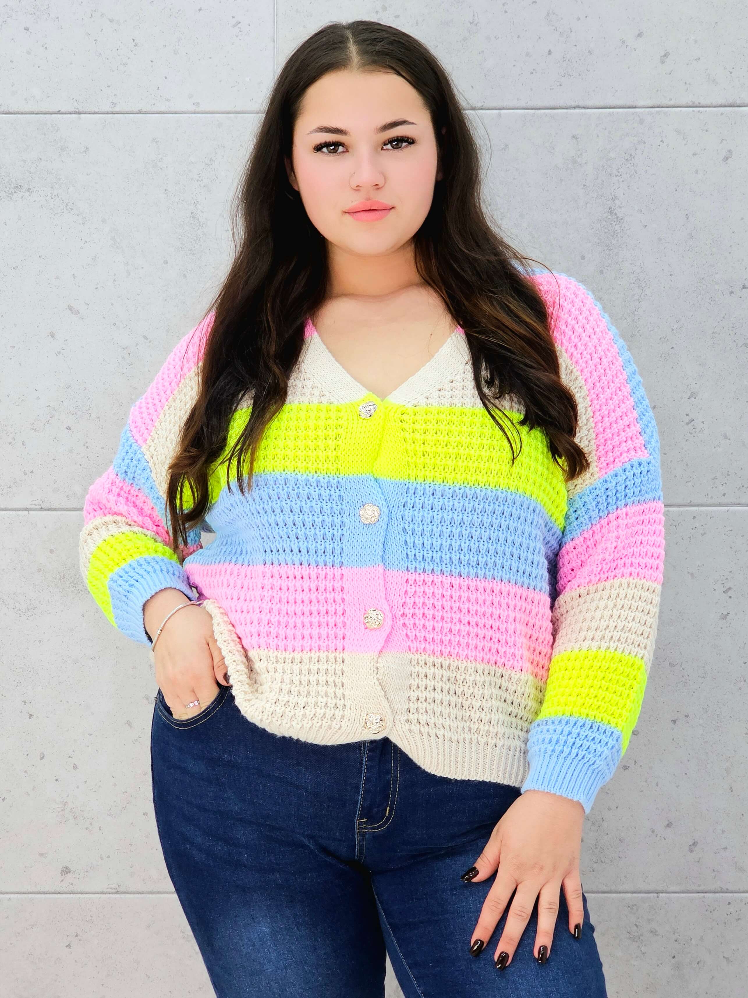 Sweter Plus Size StylowaXL – Kolor, Komfort i Styl dla Kobiet XXL Stylowa XL