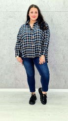 Koszula plus size w kratę – elegancja i wygoda w jednym Stylowa XL