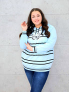 Bluza z kapturem i motywem motyla Stylowa XL