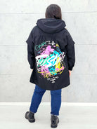 Kurtka z nadrukiem freestyle Stylowa XL