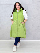 Kamizelka plus size długa z pikowaną górą – kolor i styl na chłodniejsze dni Stylowa XL