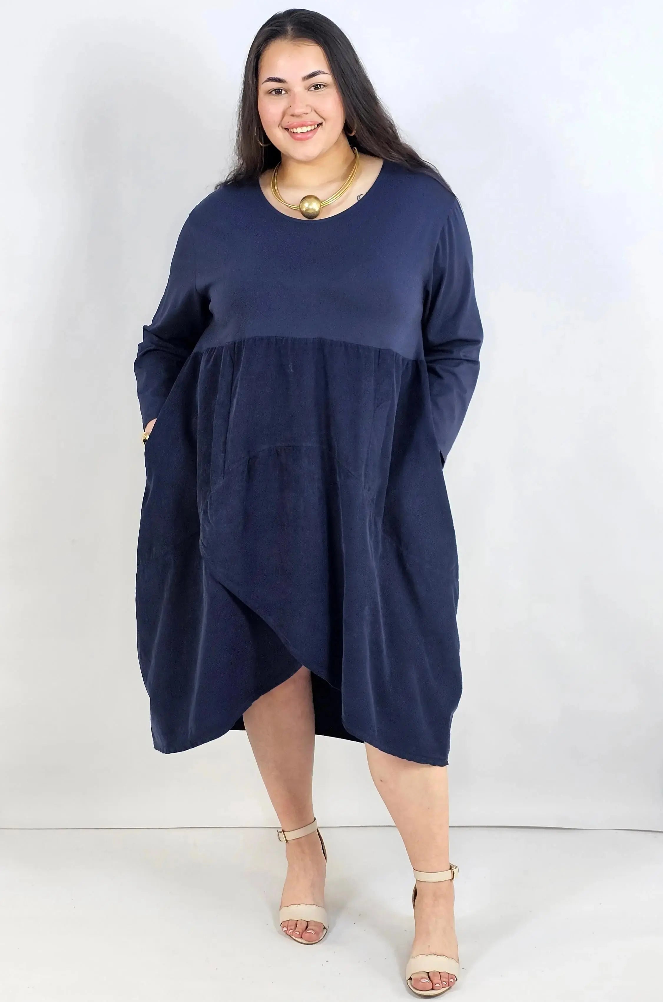 Asymetryczna Sukienka Plus Size StylowaXL – Swobodna Elegancja dla Kobiet XXL Stylowa XL