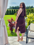 Bawełniana sukienka midi Stylowa XL