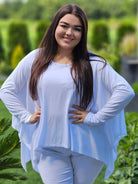 Biała bluzka z luźnym krojem Stylowa XL