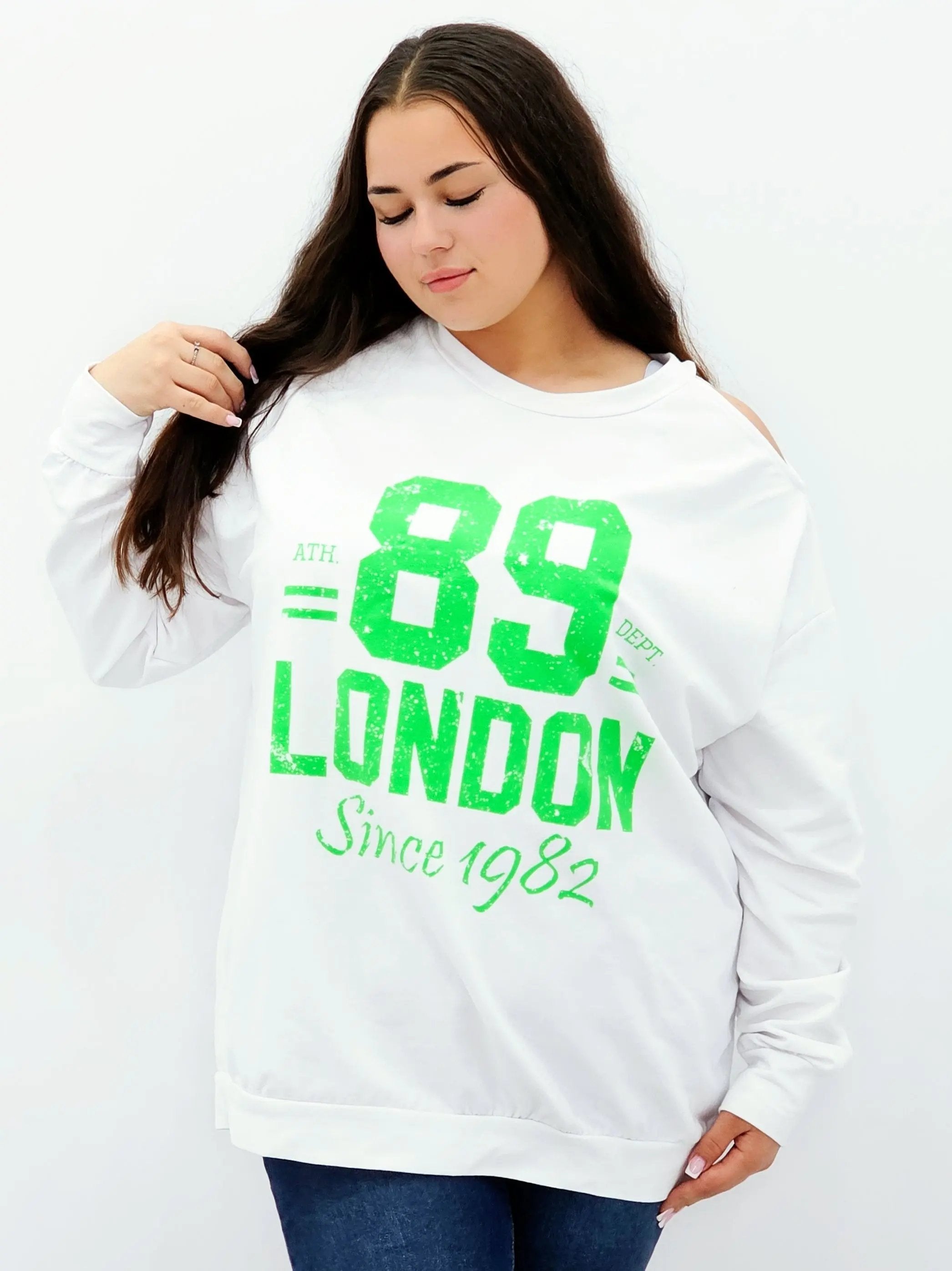 Bluza Damska z Nadrukiem Stylowa XL