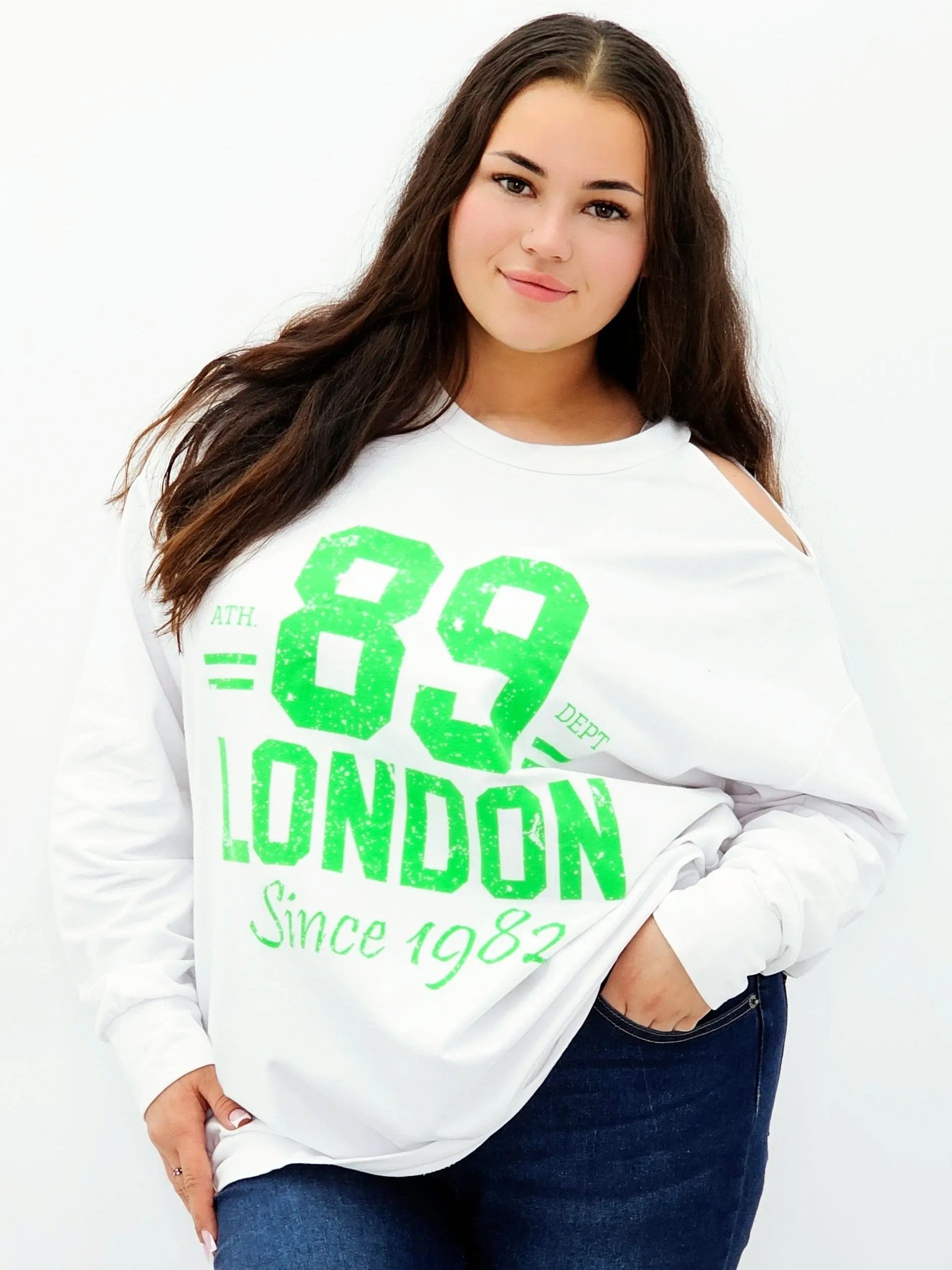 Bluza Damska z Nadrukiem Stylowa XL