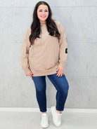 Bluza Oversize Plus Size StylowaXL – Miejski Styl i Komfort dla Kobiet XXL Stylowa XL