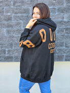 Bluza oversize z nadrukiem Stylowa XL