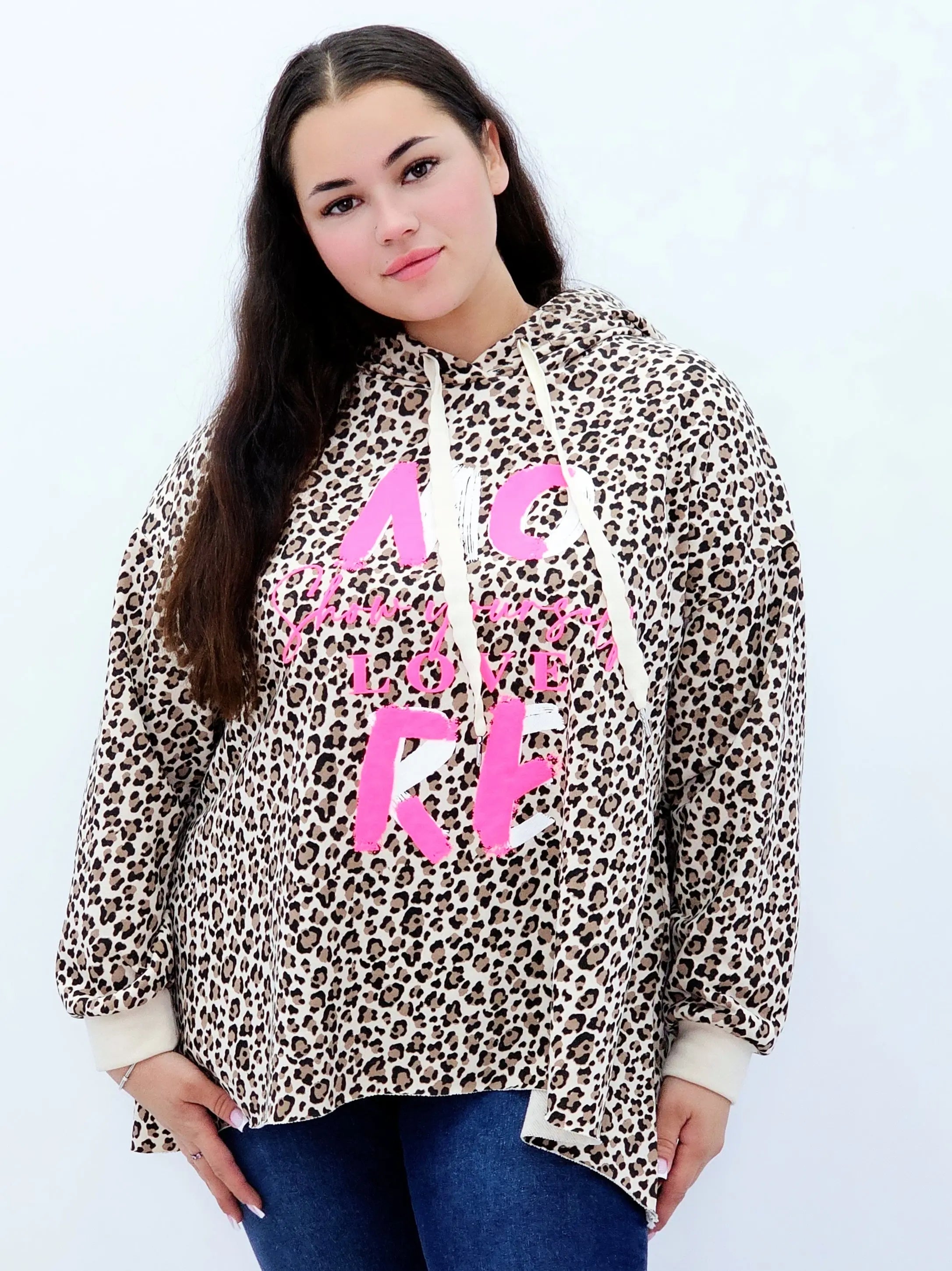 Bluza plus size oversize z nadrukiem – wygodna i stylowa na co dzień Stylowa XL