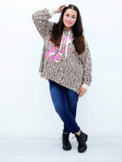 Bluza plus size oversize z nadrukiem – wygodna i stylowa na co dzień Stylowa XL