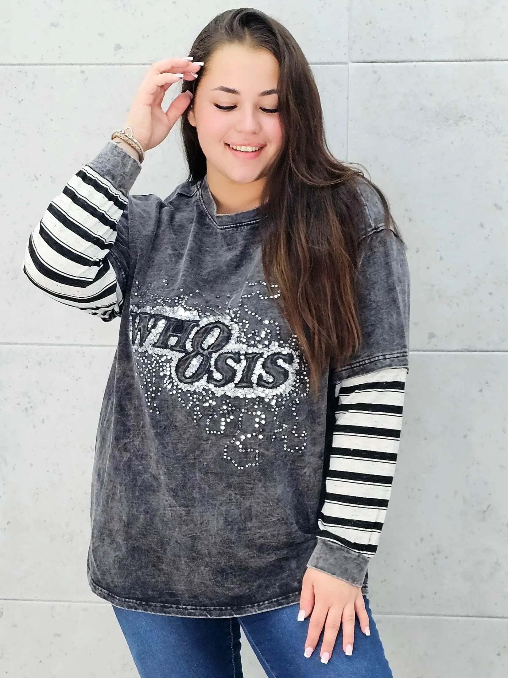 Bluza plus size w casualowym stylu – modna odzież XXL dla kobiet Stylowa XL