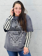 Bluza plus size w casualowym stylu – modna odzież XXL dla kobiet Stylowa XL