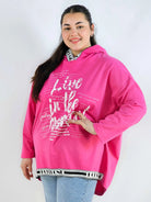Bluza plus size z kapturem bawełniana – damska bluza XXL Stylowa XL