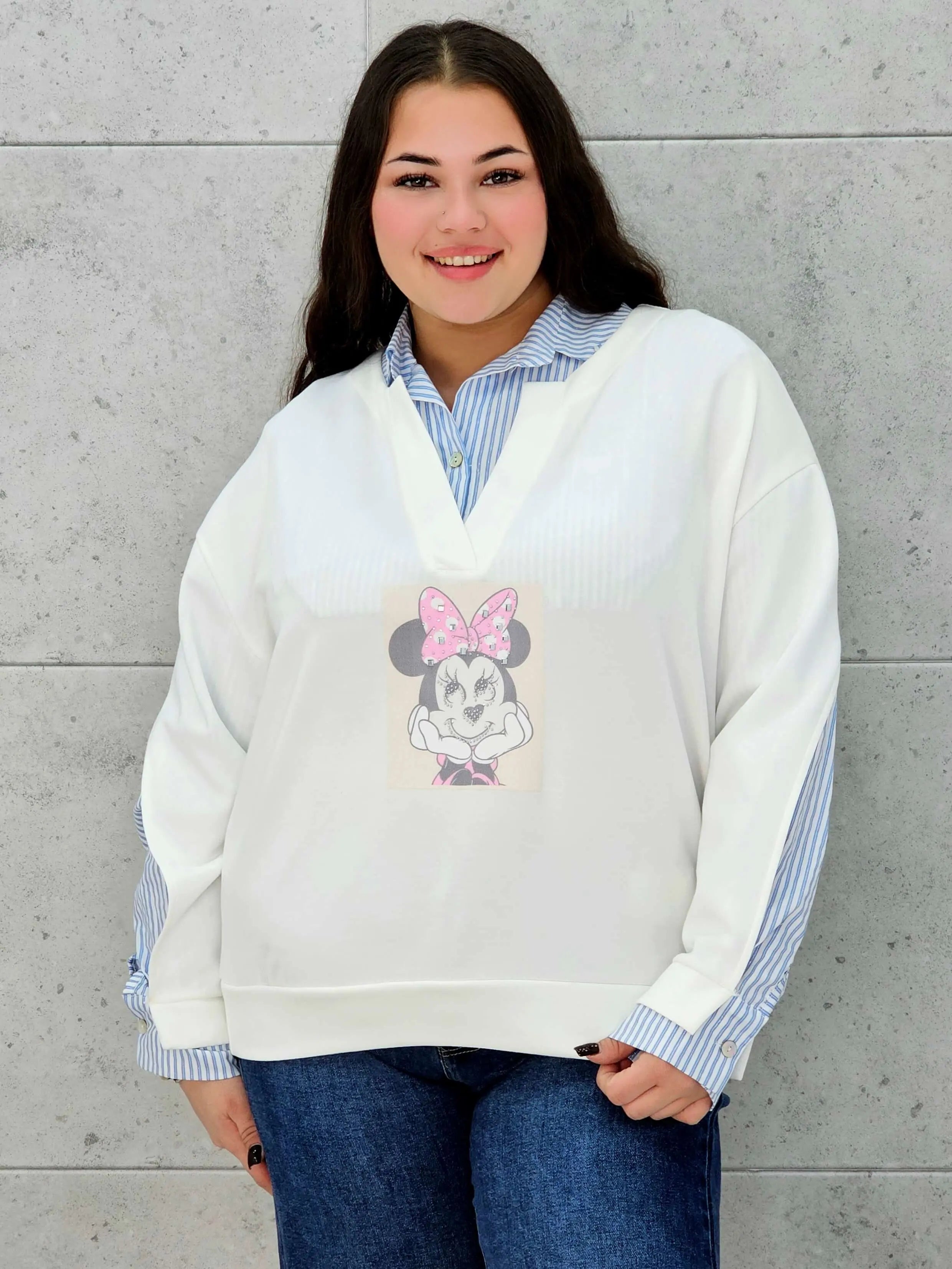 Bluza plus size z motywem Minnie – modna, wygodna i pełna uroku | Stylowa Stylowa XL