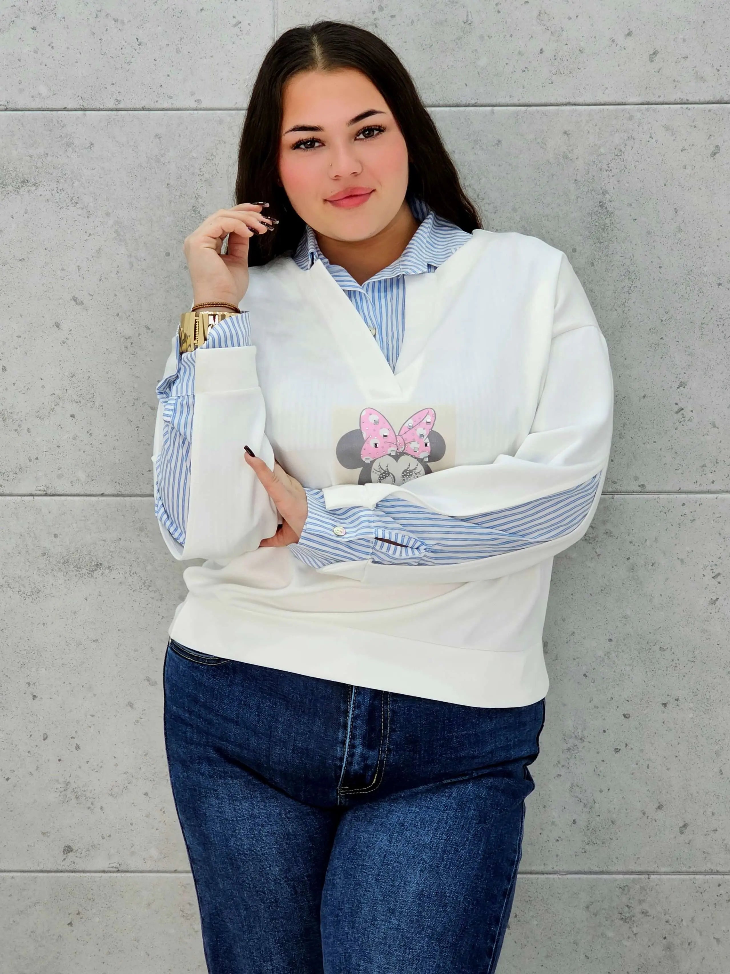 Bluza plus size z motywem Minnie – modna, wygodna i pełna uroku | Stylowa Stylowa XL