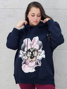 Bluza plus size z nadrukiem Minnie – modny oversize Stylowa XL