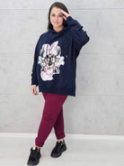 Bluza plus size z nadrukiem Minnie – modny oversize Stylowa XL