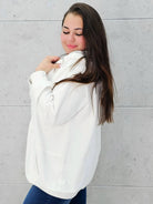 Bluza z kapturem i zamkiem Stylowa XL