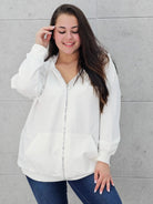 Bluza z kapturem i zamkiem Stylowa XL