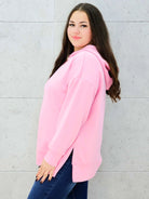 Bluza z kapturem o maślanej miękkości Stylowa XL