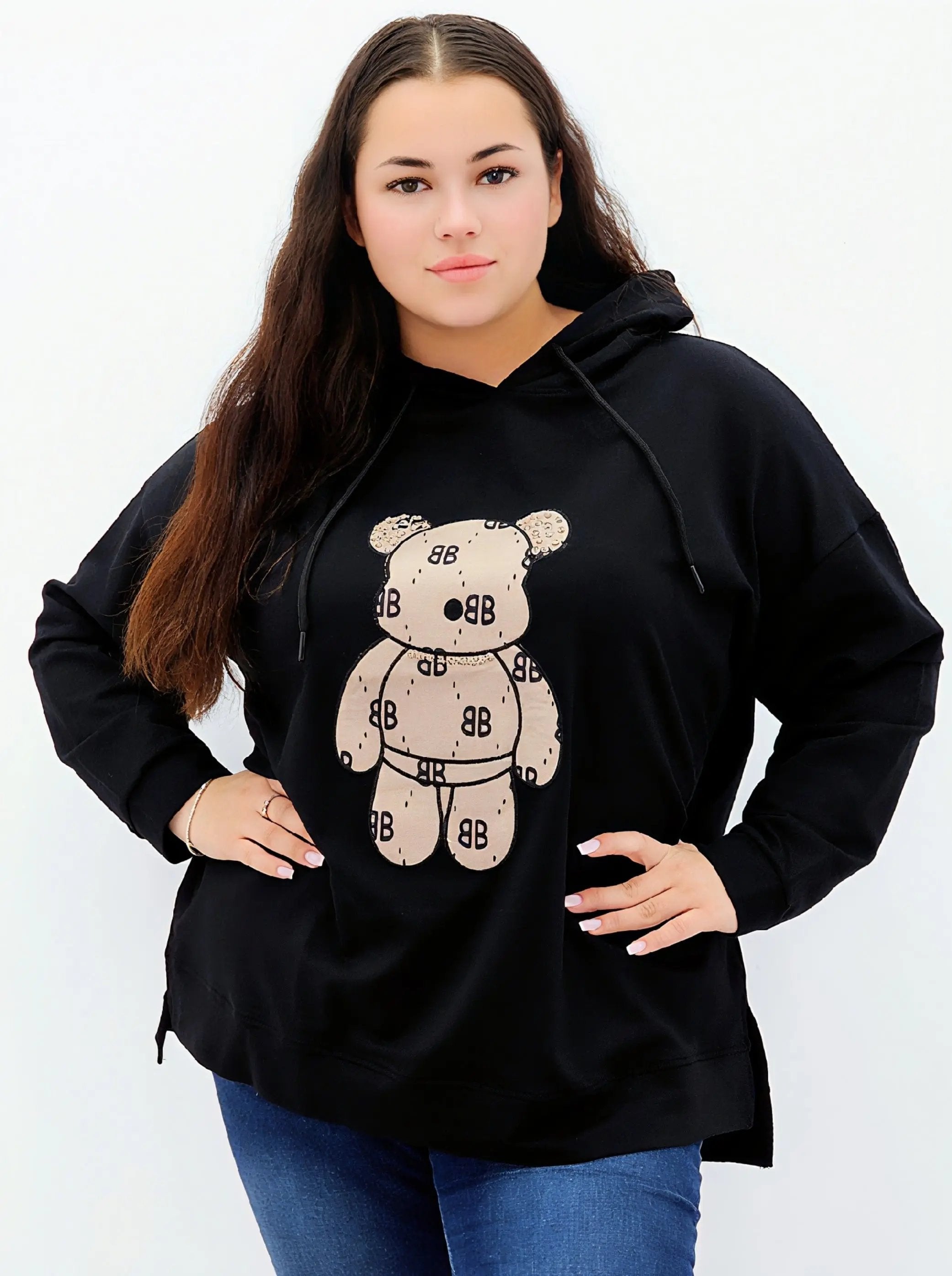 Bluza z misiem BB Stylowa XL