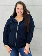 Bluza z zamkiem i kapturem Stylowa XL