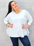 Bluzka Damska Plus Size StylowaXL – Elegancja i Komfort dla Kobiet XXL Stylowa XL