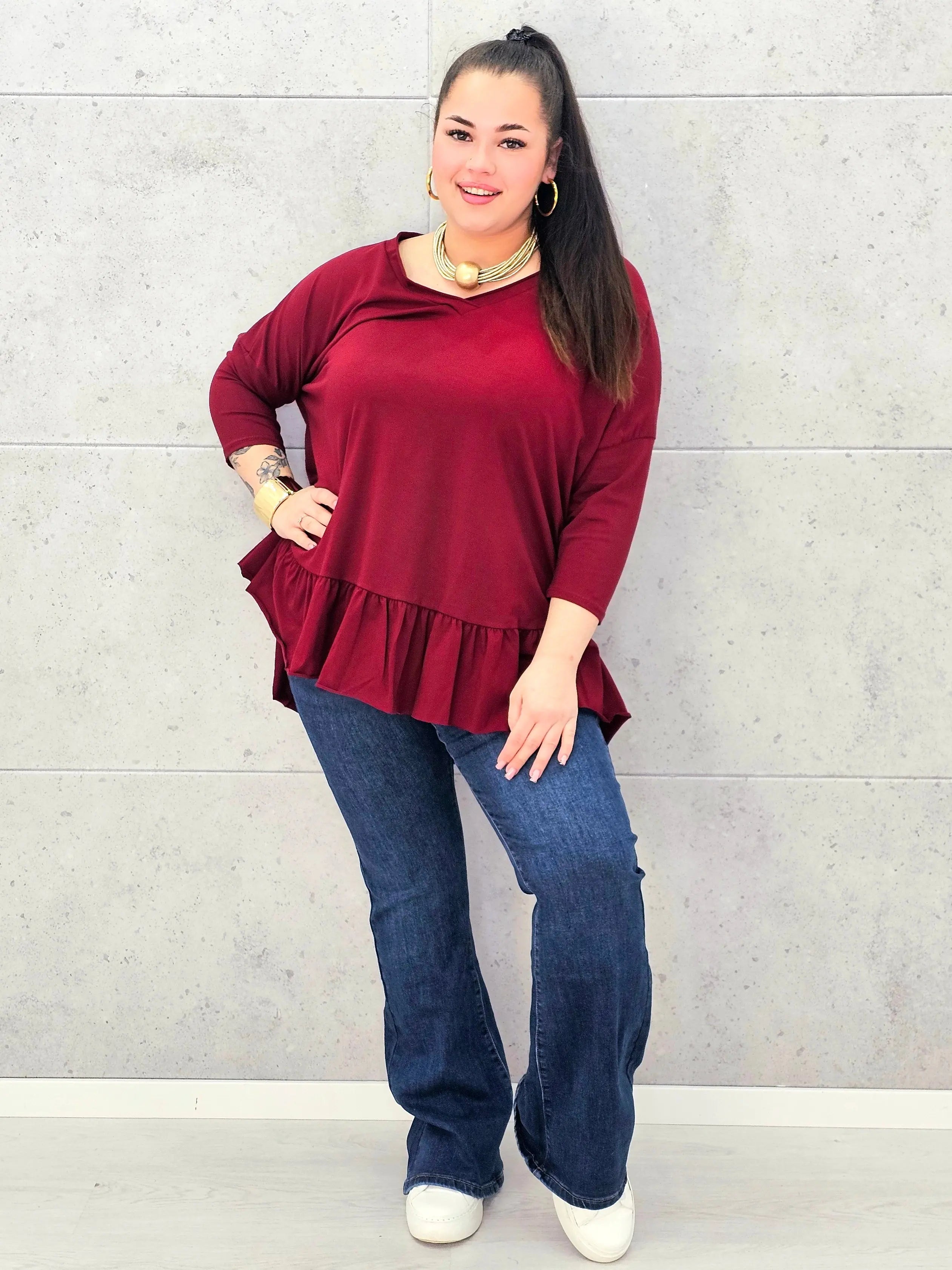 Bluzka Damska Plus Size StylowaXL – Elegancja i Komfort dla Kobiet XXL Stylowa XL