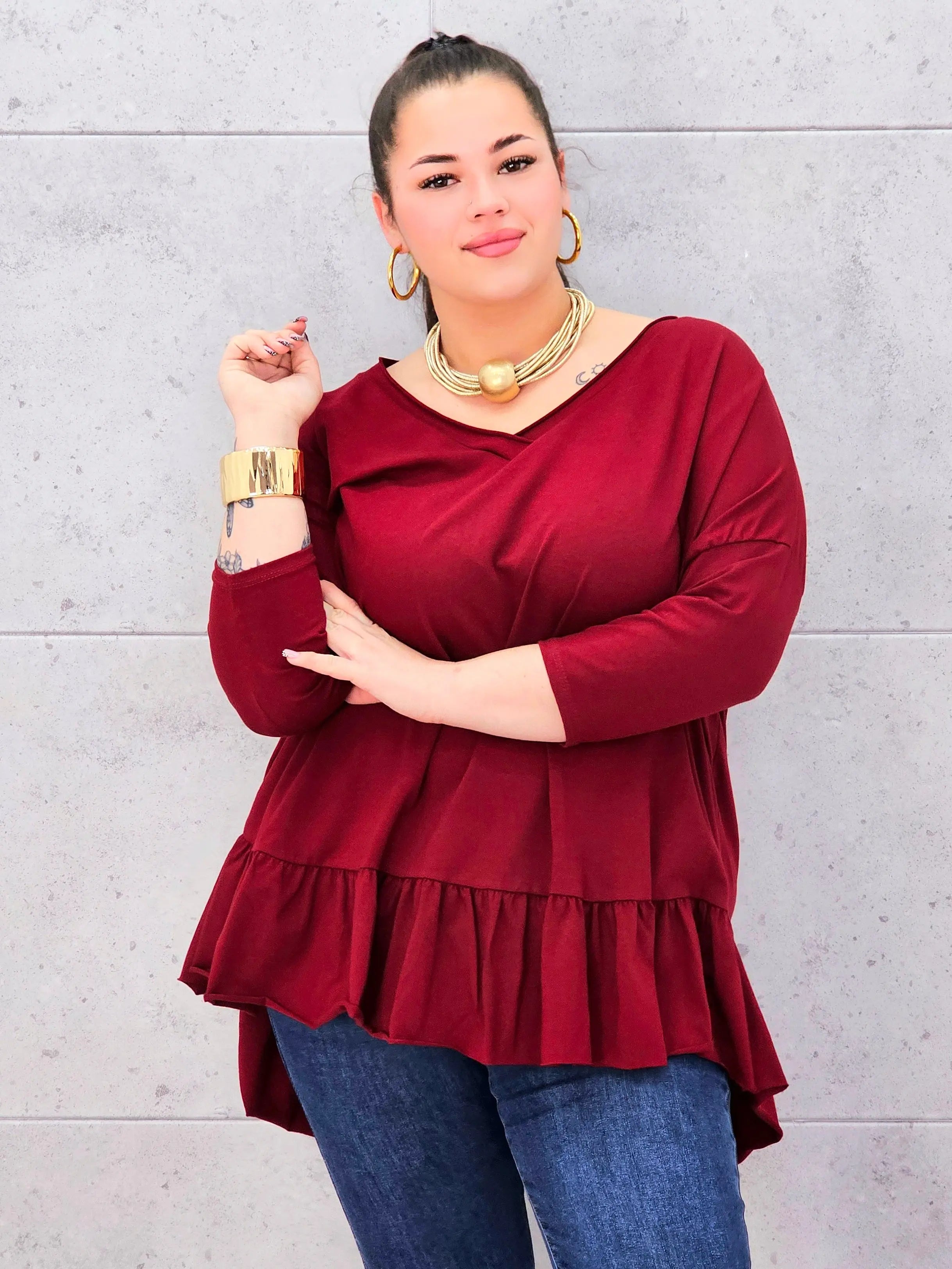 Bluzka Damska Plus Size StylowaXL – Elegancja i Komfort dla Kobiet XXL Stylowa XL