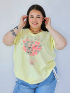 Bluzka Plus Size Z Dekoracyjnym Nadrukiem I Dekoltem V Stylowa XL