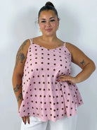 Bluzka Plus Size bez rękawów – lekka bluzka damska XXL Stylowa XL
