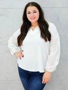 bluzka przodem rekaw 