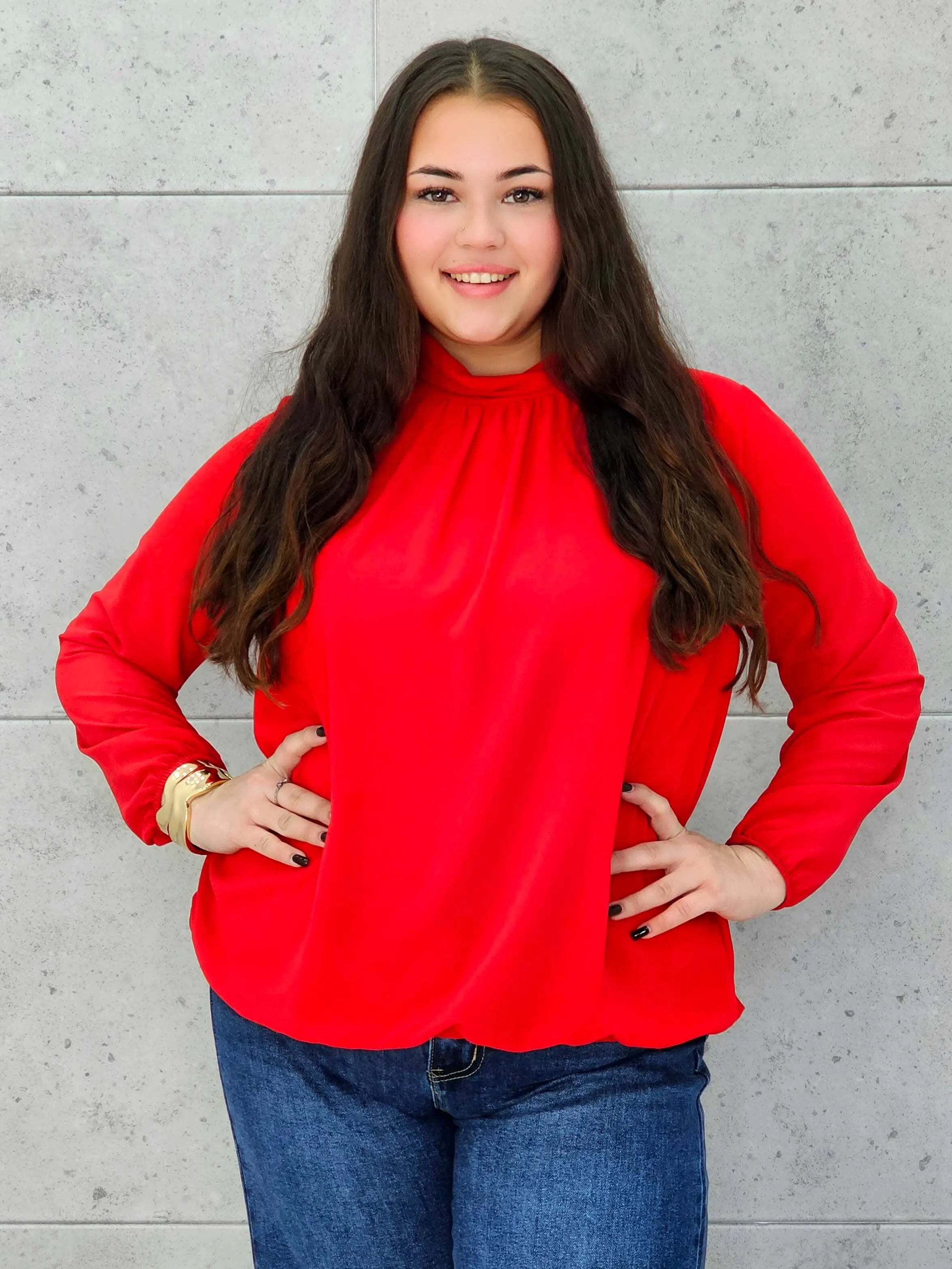 Bluzka elegancka plus size StylowaXL – klasyka, która zawsze robi wrażenie - Stylowa XL