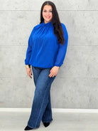 Bluzka elegancka plus size StylowaXL – klasyka, która zawsze robi wrażenie - Stylowa XL