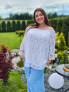 Bluzka hiszpanka koronkowa Stylowa XL