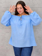 Bluzka hiszpanka plus size StylowaXL – kobiecy fason w wielu kolorach - Stylowa XL