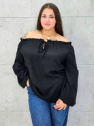 Bluzka hiszpanka plus size StylowaXL – kobiecy fason w wielu kolorach - Stylowa XL