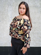 Bluzka hiszpanka. Stylowa XL