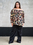 Bluzka hiszpanka. Stylowa XL