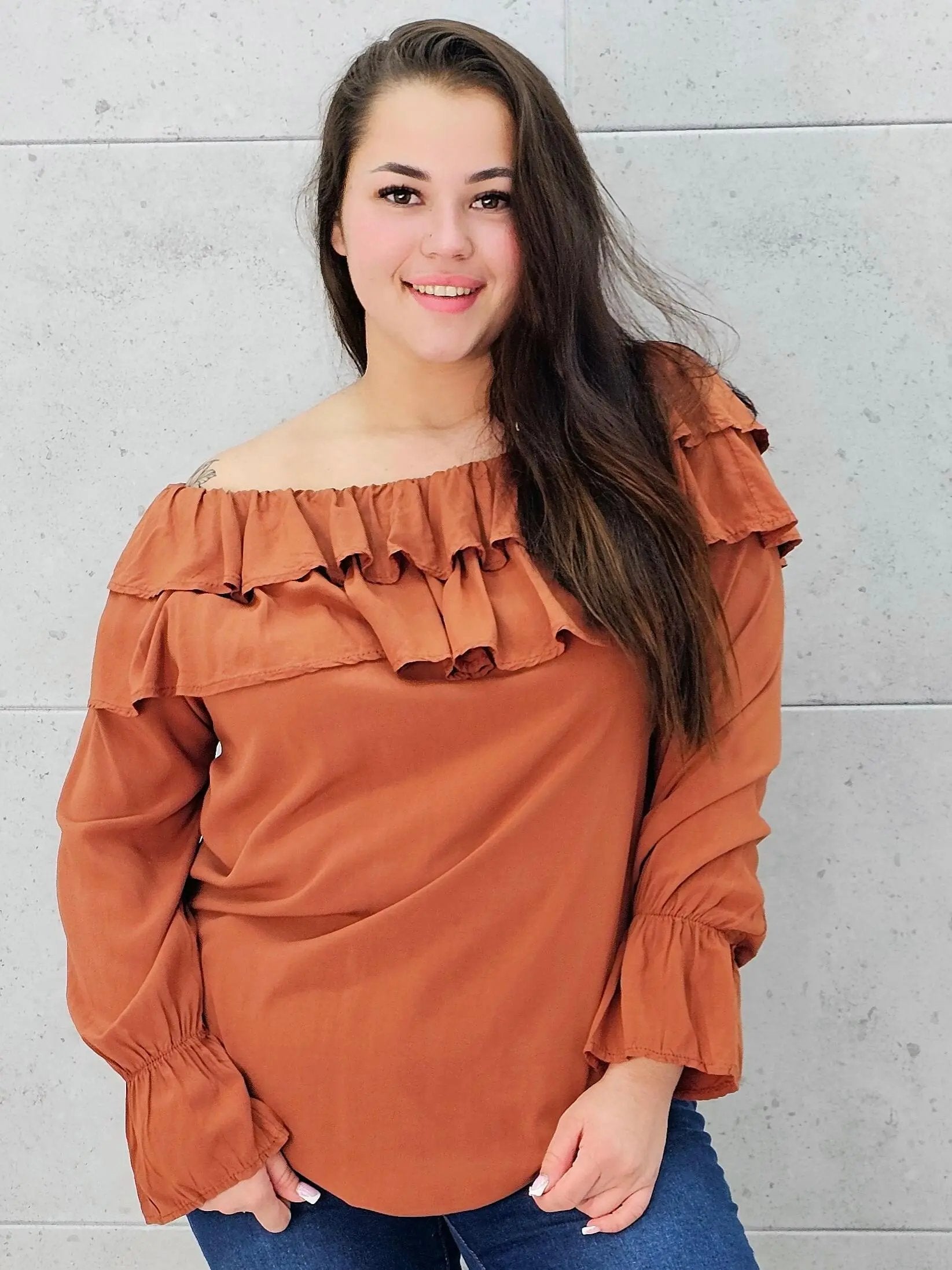 Bluzka hiszpanka, super model. Stylowa XL