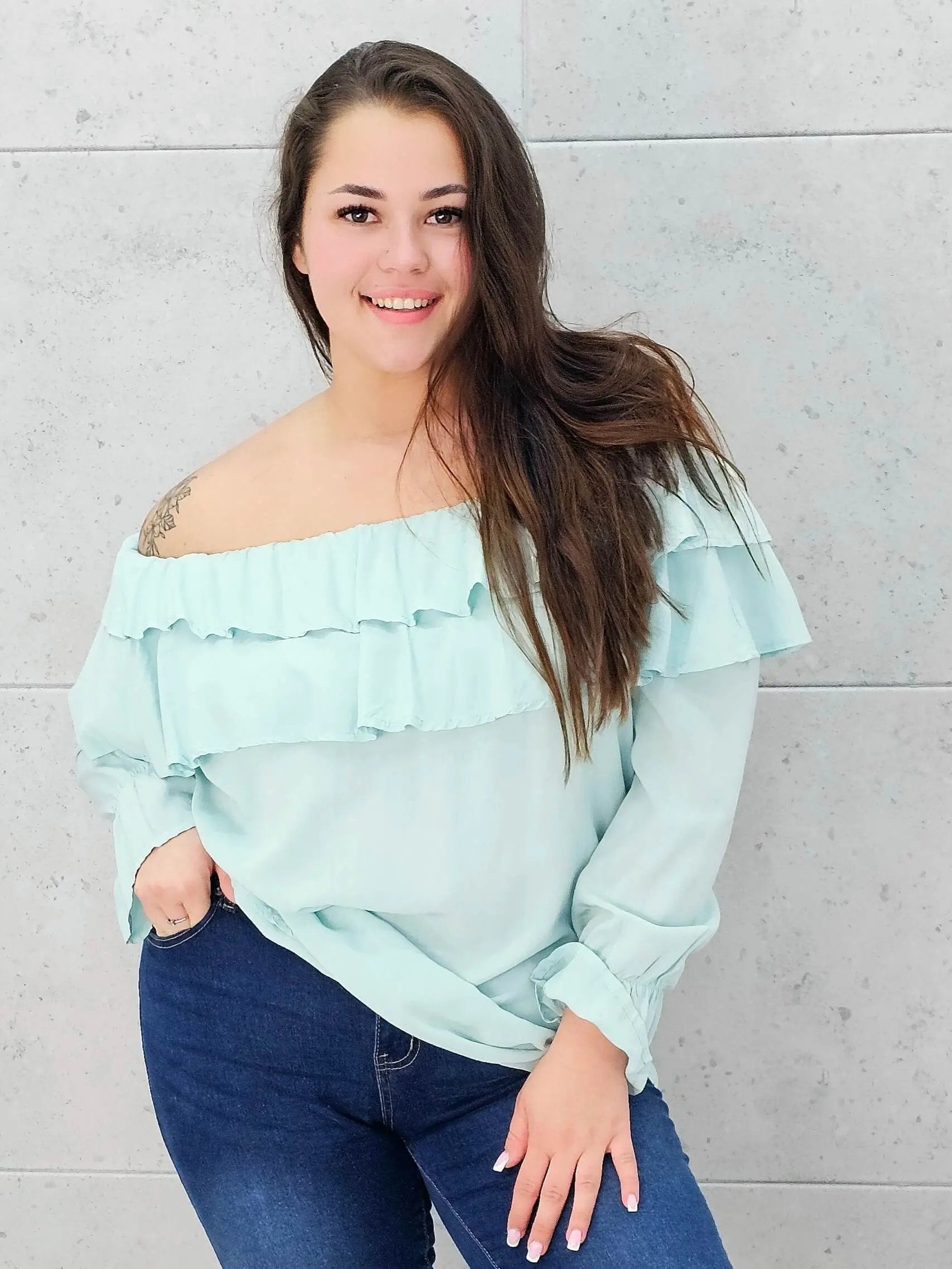 Bluzka hiszpanka, super model. Stylowa XL