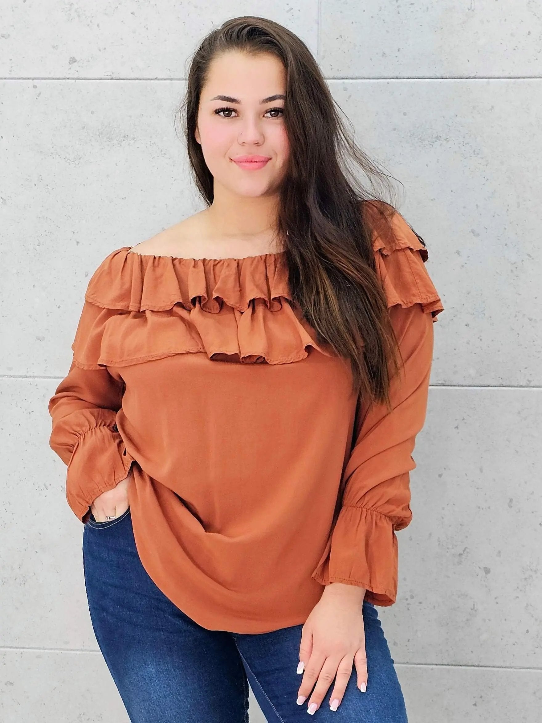 Bluzka hiszpanka, super model. Stylowa XL