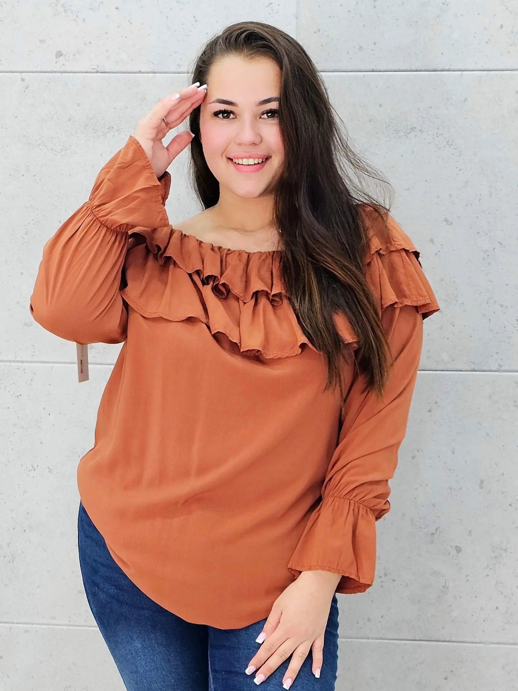 Bluzka hiszpanka, super model. Stylowa XL