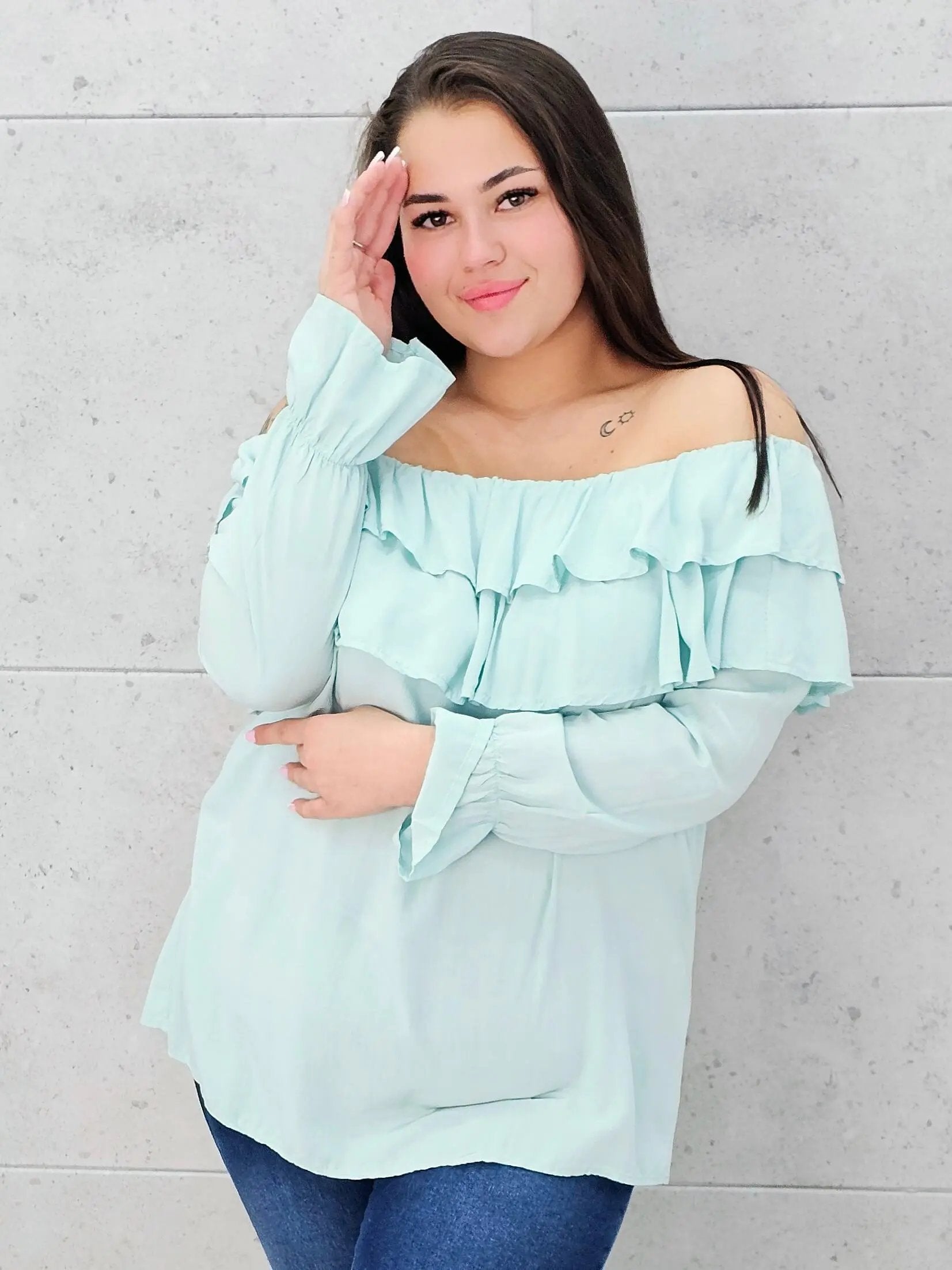 Bluzka hiszpanka, super model. Stylowa XL