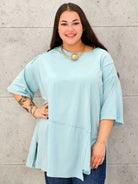 Bluzka oversize plus size StylowaXL – lekkość, wygoda i modny look - Stylowa XL