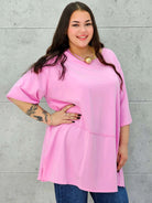 Bluzka oversize plus size StylowaXL – lekkość, wygoda i modny look - Stylowa XL