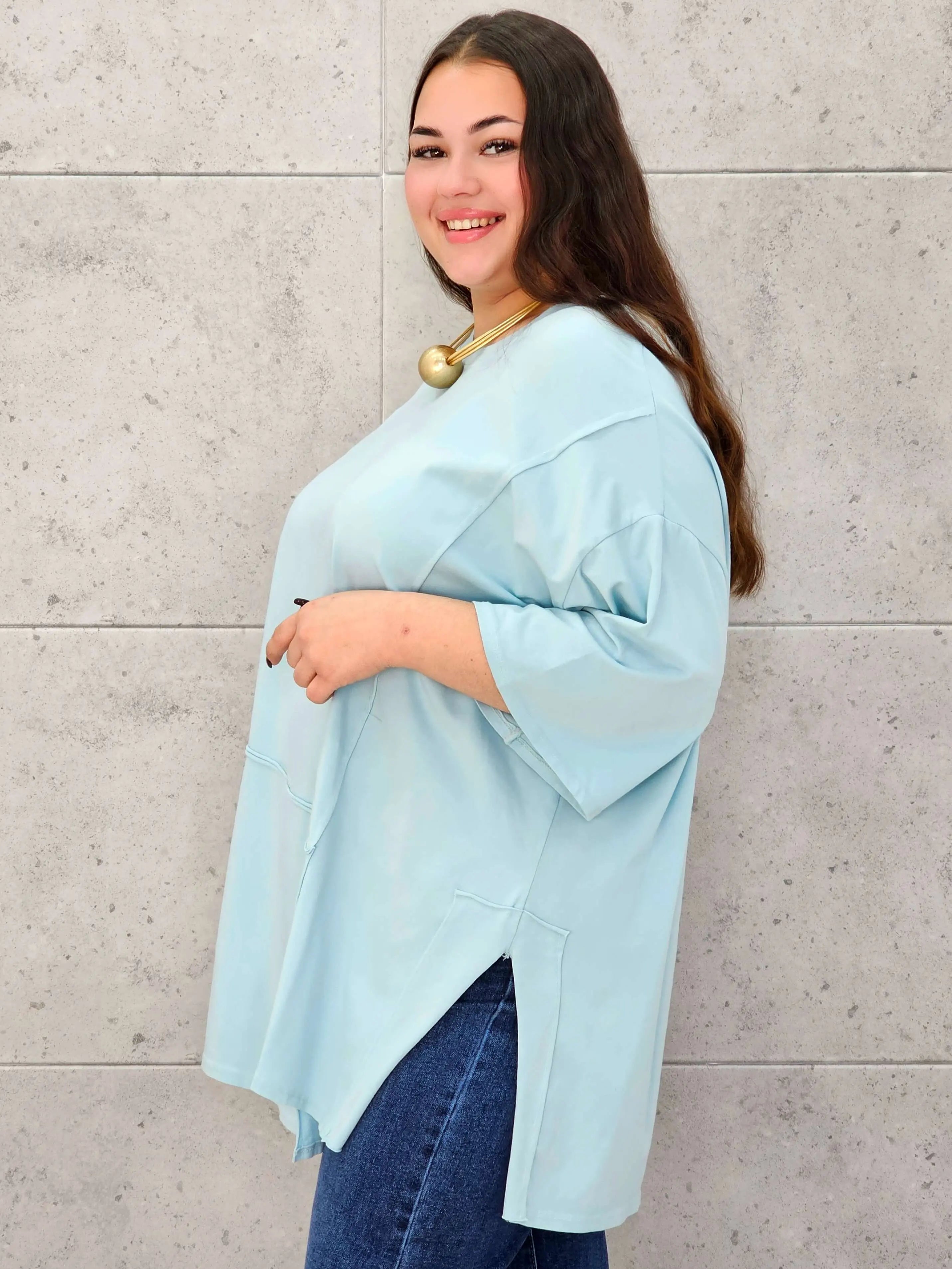 Bluzka oversize plus size StylowaXL – lekkość, wygoda i modny look - Stylowa XL