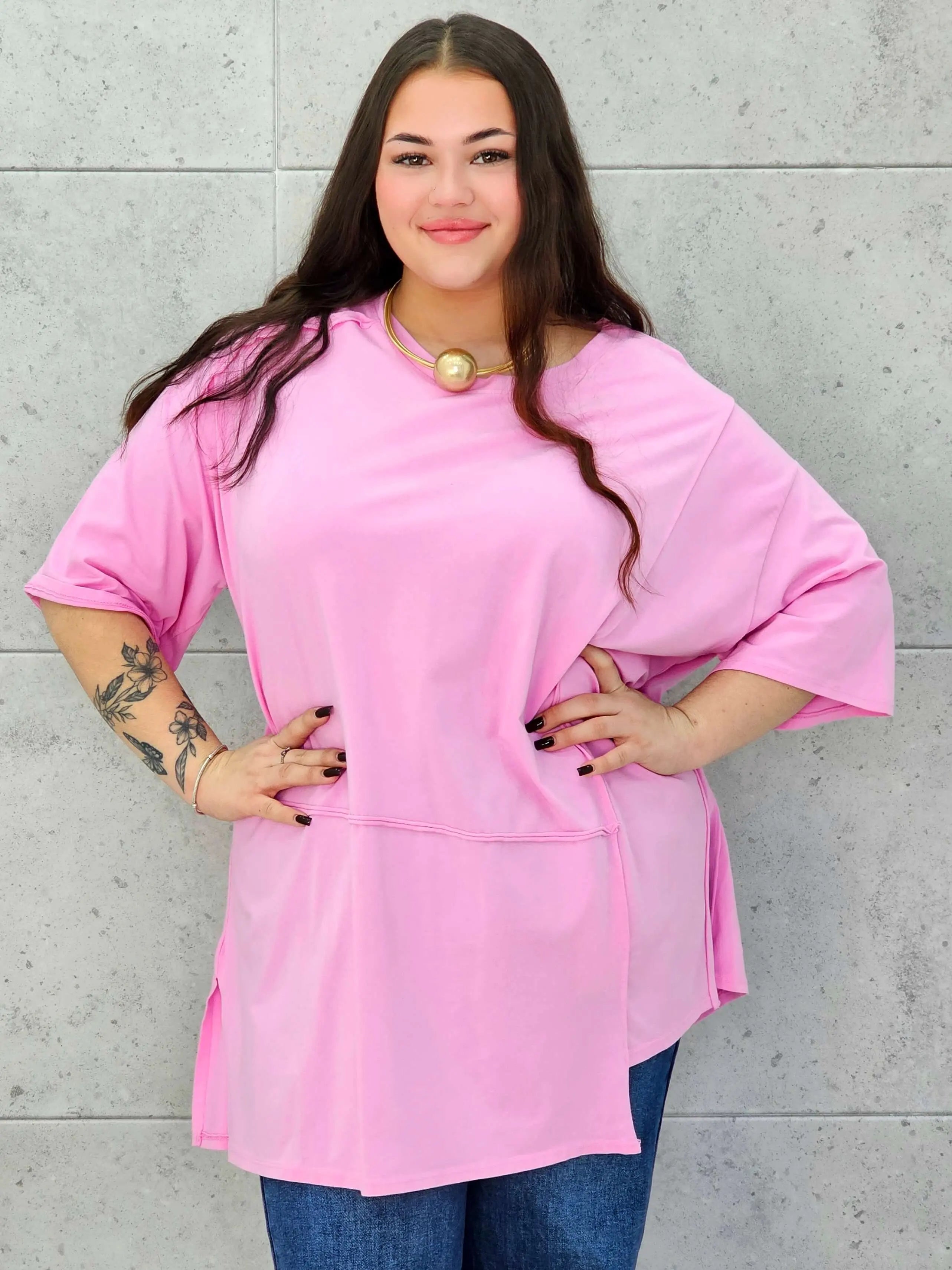 Bluzka oversize plus size StylowaXL – lekkość, wygoda i modny look - Stylowa XL